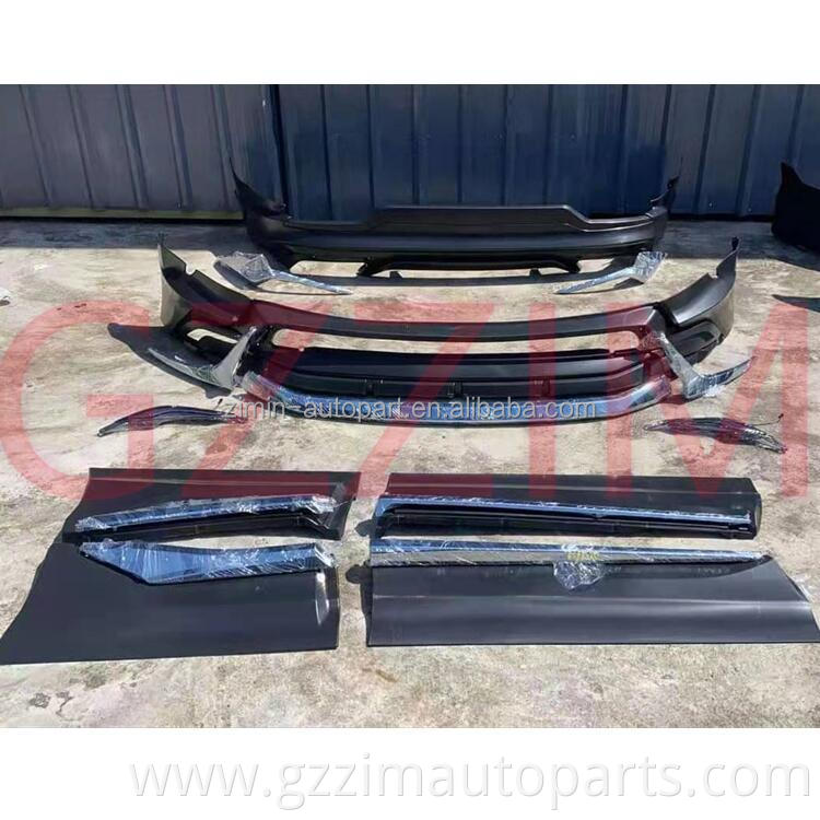 Front Rear Bumper Side Skirt Body Kit For Harrier 2022 M Body Kit